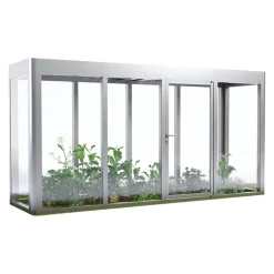 SunElements Gewächshaus Energy 4.1 alufarbig New
