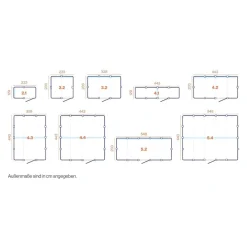 SunElements Gewächshaus Infinity 5.4 anthrazit Outlet