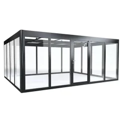 SunElements Gewächshaus Infinity 5.4 anthrazit Outlet