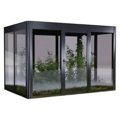 SunElements Gewächshaus Power 3.2 anthrazit Discount