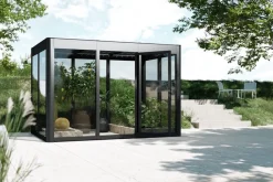 SunElements Gewächshaus Power 3.2 anthrazit Discount