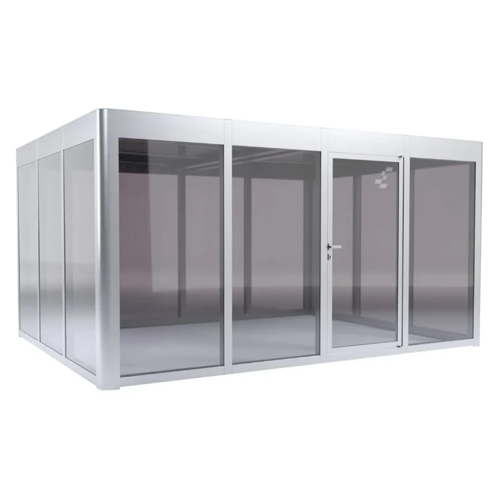 SunElements Gewächshaus Power 3.4 alufarbig Sale