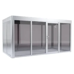 SunElements Gewächshaus Power 4.2 alufarbig Sale