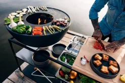 Höfats Grill & Outdoorküche Fire Kitchen schwarz Outlet