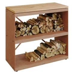 OFYR Grill & Outdoorküche Wood Storage rostrot Best