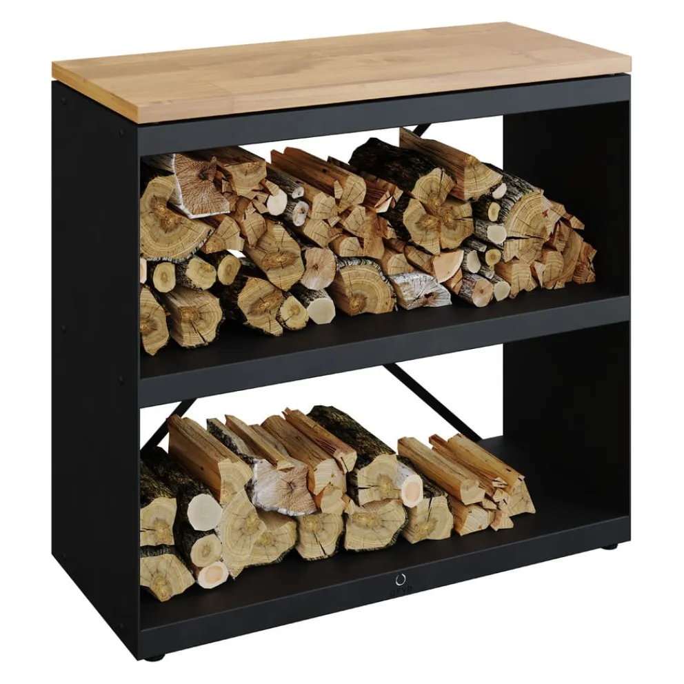 OFYR Grill & Outdoorküche Wood Storage schwarz Best