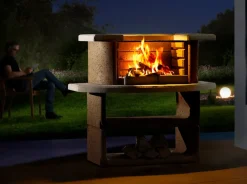 Buschbeck Grillbar Kansas terracotta, weiss Hot