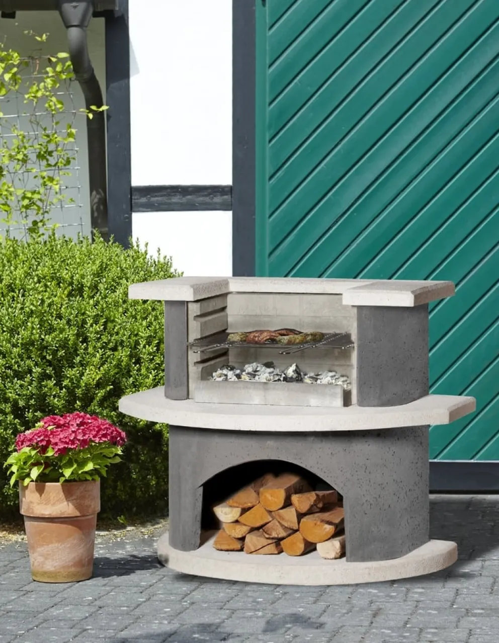 Buschbeck Grillbar Luzern grau Outlet