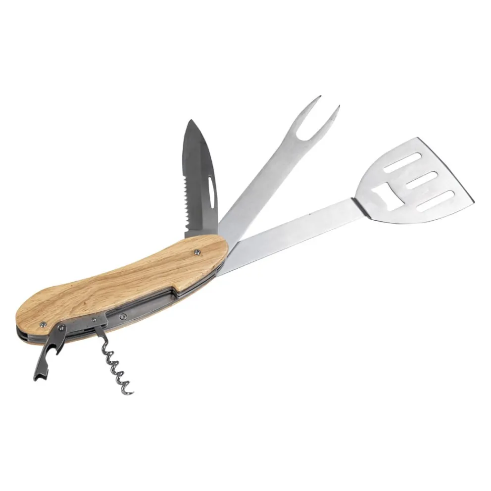 Nouvel Grillbesteck Klappbar braun Online