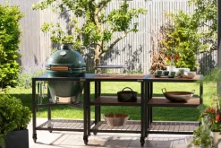Big Green Egg Grillgestell Large BBQ schwarz Clearance