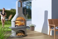 Buschbeck Grillkamin Alicante anthrazit, grau Sale