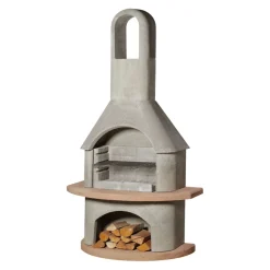 Buschbeck Grillkamin Carmen grau Outlet