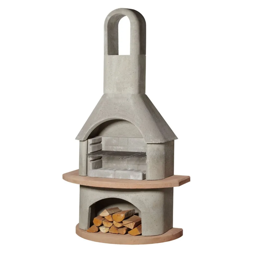 Buschbeck Grillkamin Carmen grau Outlet