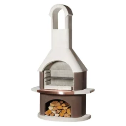 Buschbeck Grillkamin St.Moritz braun, weiss Online