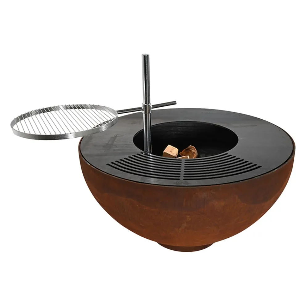 Eldur Grillrost Mit Schwenkarm silber Discount