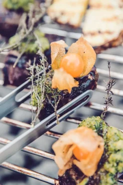 Höfats Grillzange Tools silber