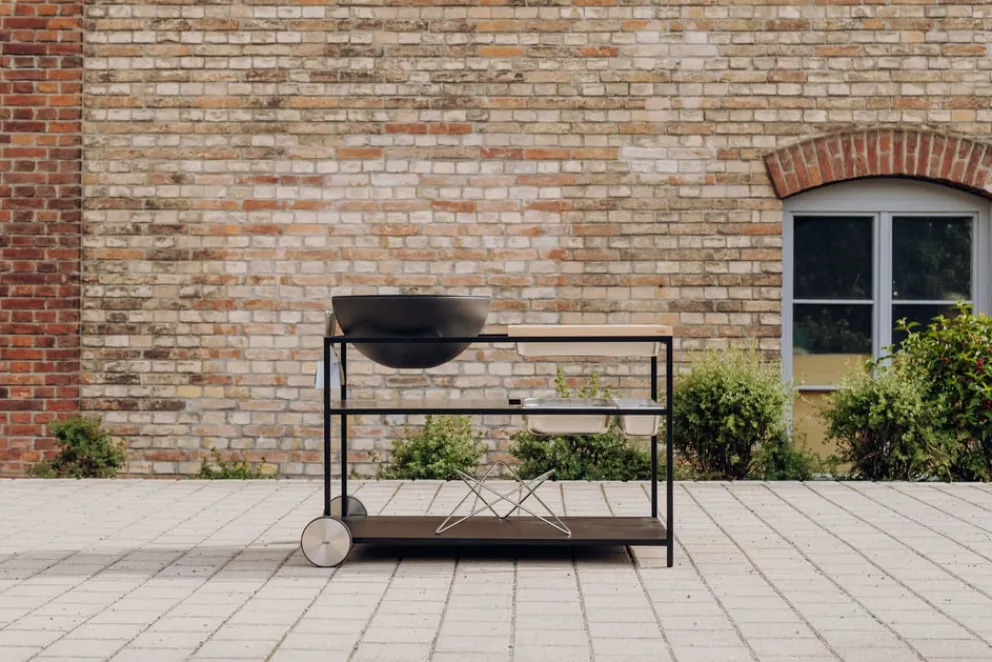 Höfats Grillzubehör Fire Kitchen schwarz, silber Discount
