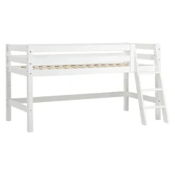 Hoppekids Halbhochbett Einlegerahmen HS-Luxury weiss Clearance