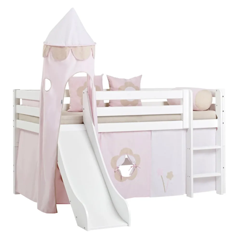 Hoppekids Halbhochbett Einlegerahmen HS-Luxury weiss Online