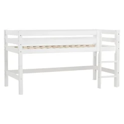 Hoppekids Halbhochbett Einlegerahmen HS-Luxury weiss Hot
