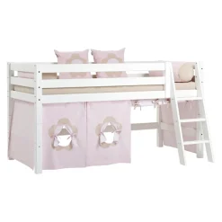 Hoppekids Halbhochbett Lattenrost HS-Luxury weiss Sale