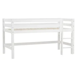 Hoppekids Halbhochbett Lattenrost HS-Luxury weiss Hot