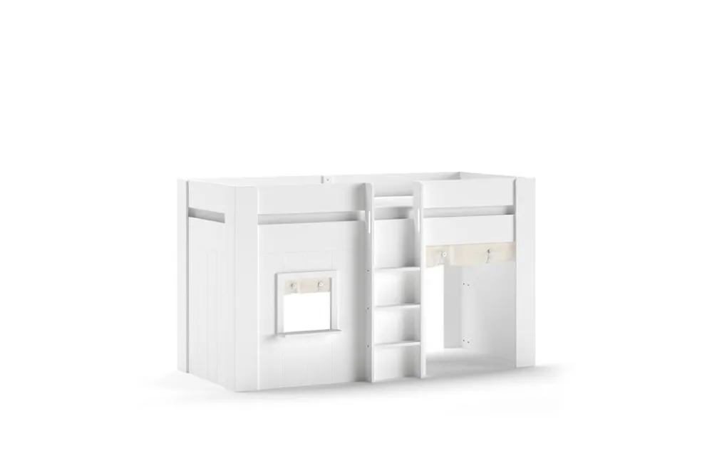 MID.YOU Halbhochbett Reno weiss New