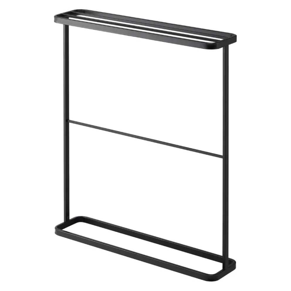 Yamazaki Handtuchständer Tower schwarz Clearance