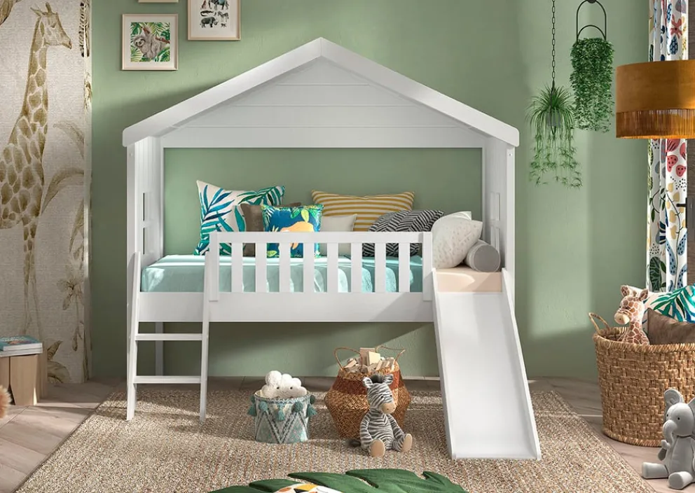 MID.YOU Hausbett Housebed weiss Sale