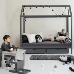 Hoppekids Hausbett HS-Dream dunkelgrau Sale