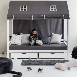 Hoppekids Hausbett HS-Dream weiss New