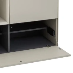 atelier pfister Highboard Amden Greige, Hellgreige, anthrazit Discount