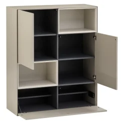 atelier pfister Highboard Amden Greige, Hellgreige, anthrazit Discount