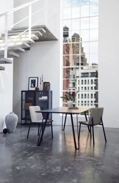 Highboard Boston schwarz Clearance