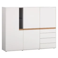Moderano Highboard Costa weiss Hot