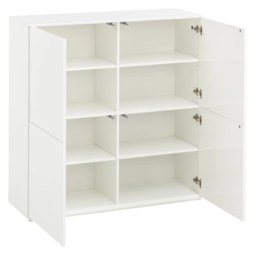 Johann Jakob Highboard CRYSTAL weiss