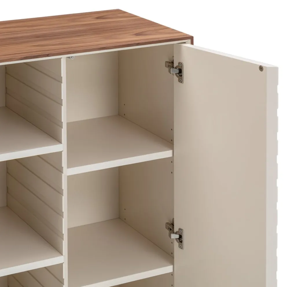 Edition Highboard Eros nussbaumfarbig Discount