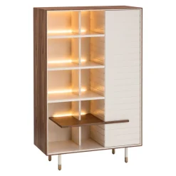 Edition Highboard Eros nussbaumfarbig Discount