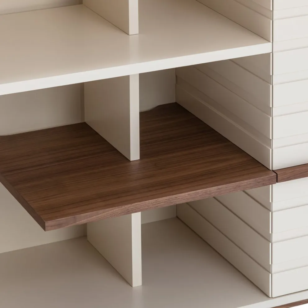 Edition Highboard Eros nussbaumfarbig Discount