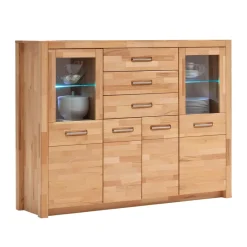 MID.YOU Highboard Fenja buchefarbig Online