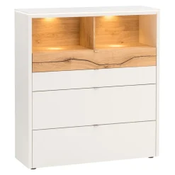 Venjakob Highboard Game 37 Kristallweiss Discount