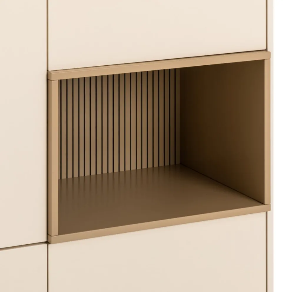 Invivus Highboard Imagine Crema, cognac Discount