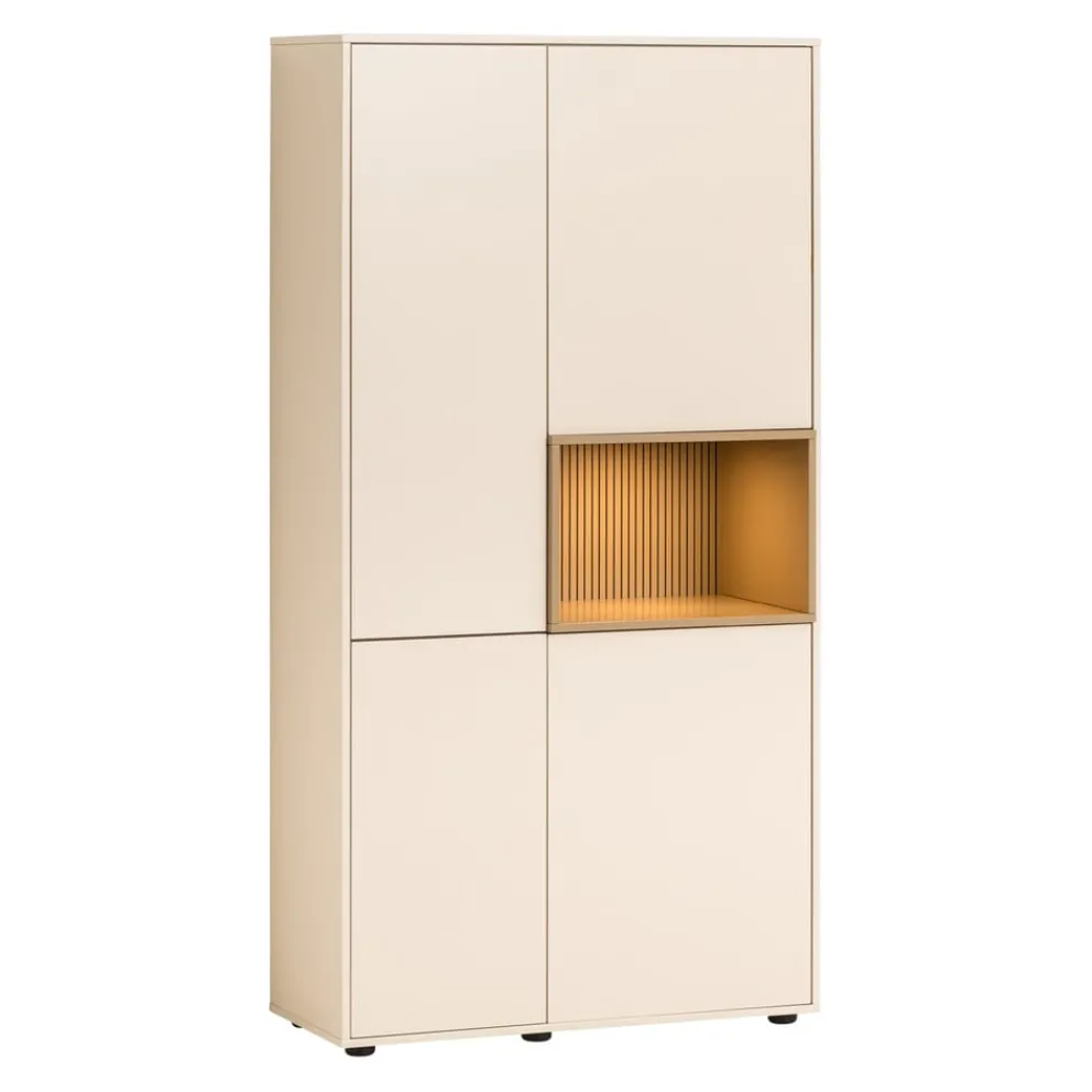 Invivus Highboard Imagine Crema, cognac Discount