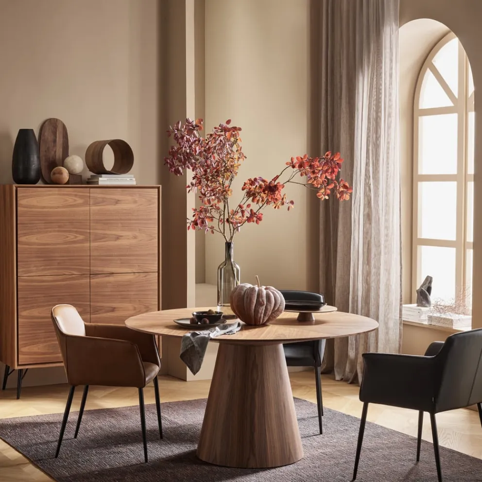 Johann Jakob Highboard Karen nussbaumfarbig Online