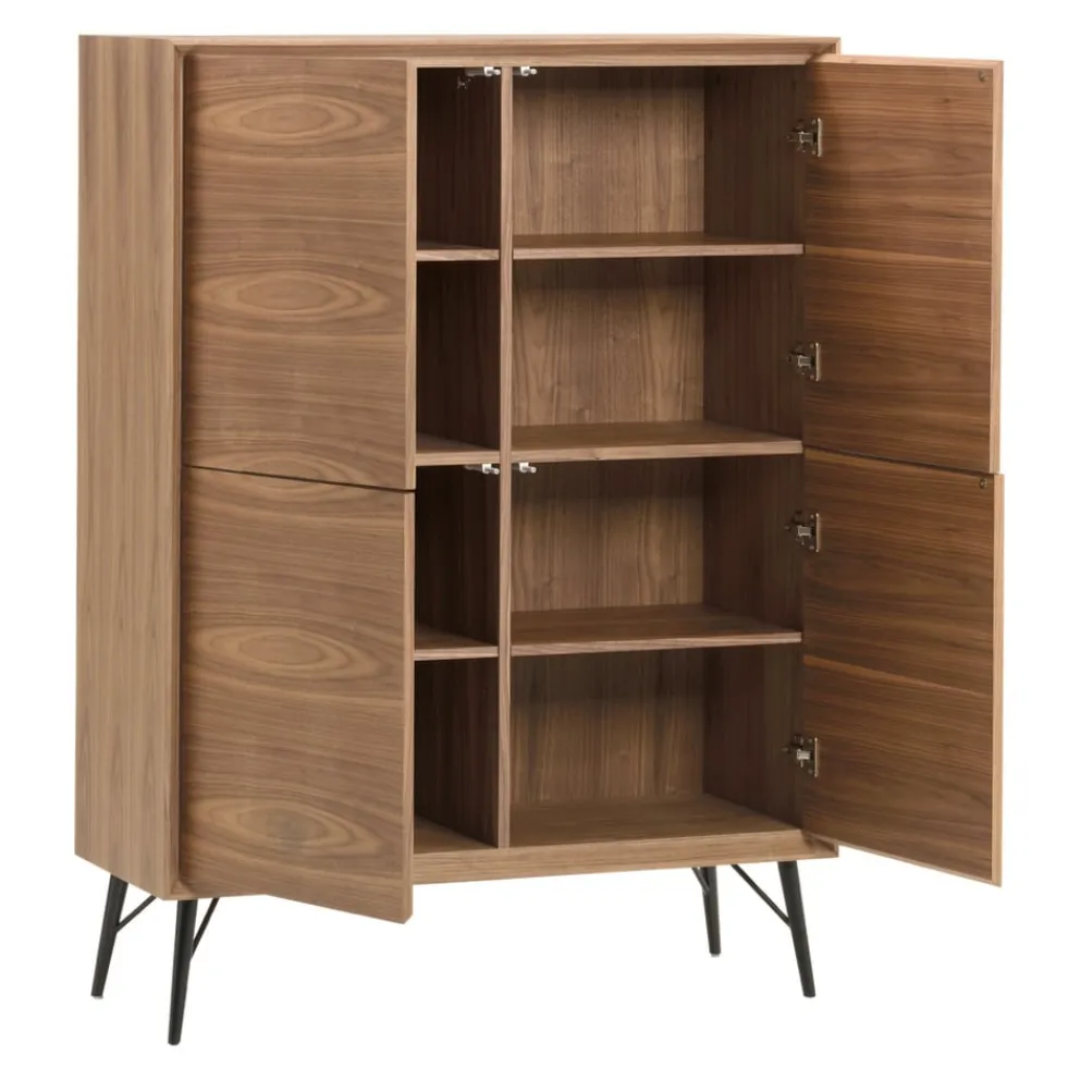 Johann Jakob Highboard Karen nussbaumfarbig Online