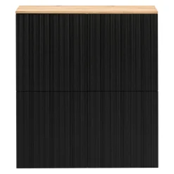 BYYU Highboard Kleo eichefarbig, schwarz Best