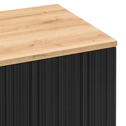 BYYU Highboard Kleo eichefarbig, schwarz Best