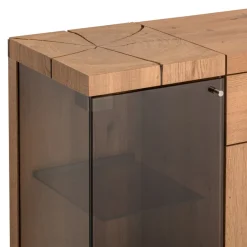 VALNATURA Highboard Lovis eichefarbig Outlet