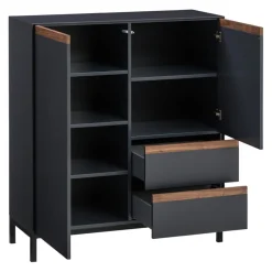 Johann Jakob Highboard Magic dunkelgrau Online
