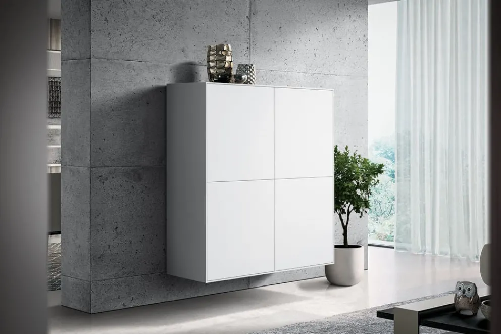Edition Highboard Malik weiss Hot